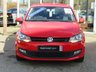 USED 2014 63 VOLKSWAGEN POLO 1.4 MATCH EDITION 5d 83 BHP Finished in FLASH RED with contrasting Grey cloth seats. This Polo is still one of the best small cars you can buy. It is comfortable and has a spacious, plush interior. The 1.4 engine makes it nippy and a fun car to drive. Ideal 1st car or small family car. Features include, Cruise control, DAB Radio, A/C, Alloys, 2 keys and much more. Serviced at 49478 miles, 57631 miles and at 69208 miles