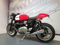 USED 2017 17 TRIUMPH Thruxton 1200 1200cc WITH CUSTOM PAINT WORK
