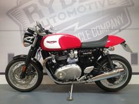 USED 2017 17 TRIUMPH Thruxton 1200 1200cc WITH CUSTOM PAINT WORK