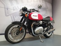 USED 2017 17 TRIUMPH Thruxton 1200 1200cc WITH CUSTOM PAINT WORK