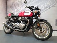 USED 2017 17 TRIUMPH Thruxton 1200 1200cc WITH CUSTOM PAINT WORK