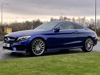 USED 2016 16 MERCEDES-BENZ C CLASS 2.1 C 220 D AMG LINE 2d 168 BHP Full Leather Sat Nav Camera