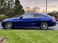 USED 2016 16 MERCEDES-BENZ C CLASS 2.1 C 220 D AMG LINE 2d 168 BHP Full Leather Sat Nav Camera