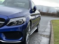 USED 2016 16 MERCEDES-BENZ C CLASS 2.1 C 220 D AMG LINE 2d 168 BHP Full Leather Sat Nav Camera