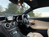 USED 2016 16 MERCEDES-BENZ C CLASS 2.1 C 220 D AMG LINE 2d 168 BHP Full Leather Sat Nav Camera