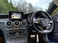 USED 2016 16 MERCEDES-BENZ C CLASS 2.1 C 220 D AMG LINE 2d 168 BHP Full Leather Sat Nav Camera