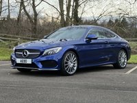 USED 2016 16 MERCEDES-BENZ C CLASS 2.1 C 220 D AMG LINE 2d 168 BHP Full Leather Sat Nav Camera