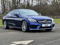 USED 2016 16 MERCEDES-BENZ C CLASS 2.1 C 220 D AMG LINE 2d 168 BHP Full Leather Sat Nav Camera