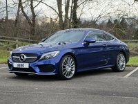 USED 2016 16 MERCEDES-BENZ C CLASS 2.1 C 220 D AMG LINE 2d 168 BHP Full Leather Sat Nav Camera