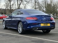 USED 2016 16 MERCEDES-BENZ C CLASS 2.1 C 220 D AMG LINE 2d 168 BHP Full Leather Sat Nav Camera