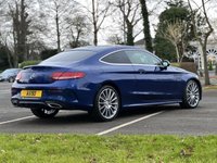 USED 2016 16 MERCEDES-BENZ C CLASS 2.1 C 220 D AMG LINE 2d 168 BHP Full Leather Sat Nav Camera