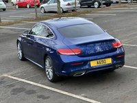 USED 2016 16 MERCEDES-BENZ C CLASS 2.1 C 220 D AMG LINE 2d 168 BHP Full Leather Sat Nav Camera
