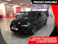 USED 2013 13 AUDI A1 2.0 SPORTBACK TDI BLACK EDITION 5d 141 BHP * PRIVACY * CLIMATE * HALF LEATHER * 18 INCH ALLOYS *