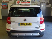 USED 2014 14 SKODA YETI OUTDOOR 1.6 ELEGANCE GREENLINE II TDI CR 5d 103 BHP LEATHER........&pound;30 ROAD TAX