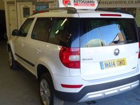 USED 2014 14 SKODA YETI OUTDOOR 1.6 ELEGANCE GREENLINE II TDI CR 5d 103 BHP LEATHER........&pound;30 ROAD TAX