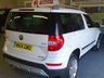 USED 2014 14 SKODA YETI OUTDOOR 1.6 ELEGANCE GREENLINE II TDI CR 5d 103 BHP LEATHER........&pound;30 ROAD TAX
