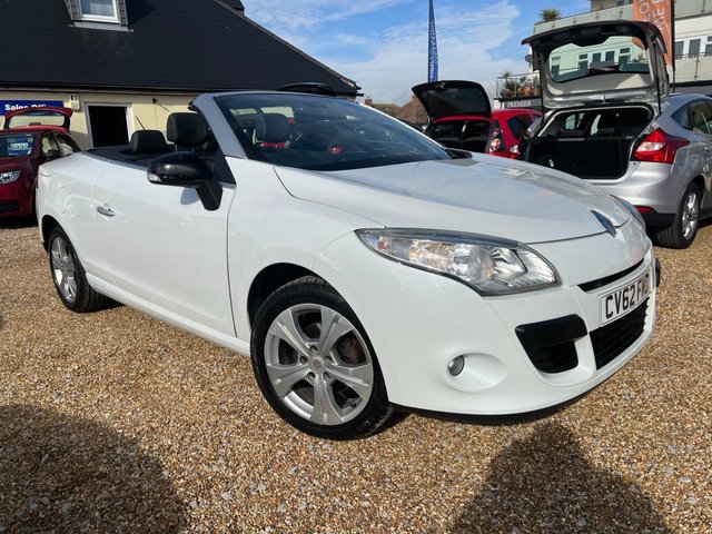 2012 62 Renault Megane 1.6 PETROL DYNAMIQUE TOMTOM VVT CONVERTIBLE