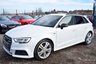 USED 2018 18 AUDI A3 2.0 TDI S LINE 5d 148 BHP CRUISE CONTROL+FLAT BOTTOM STEERING