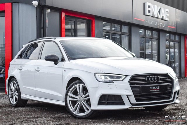 2018 18 Audi A3 2.0 TDI S LINE 5d 148 BHP