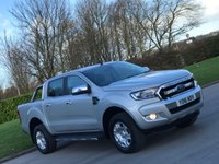 USED 2016 16 FORD RANGER 2.2 LIMITED 4X4 DCB TDCI 4d 158 BHP PARKING SENSORS + VERY LOW MILES