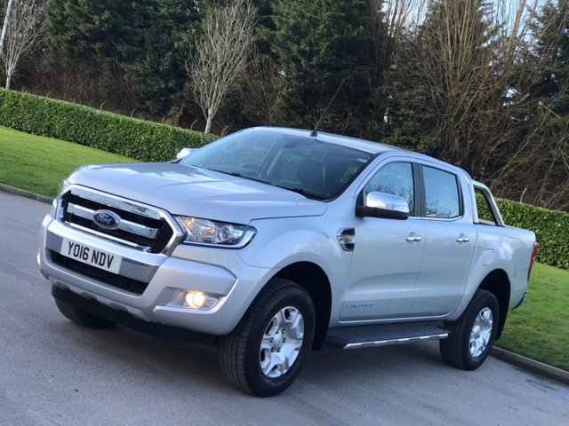 2016 16 Ford Ranger 2.2 LIMITED 4X4 DCB TDCI 4d 158 BHP