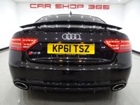 USED 2012 61 AUDI RS5 4.2 V8 FSI (444 BHP) RS5 S TRONIC QUATTRO 2DR + NAV + E/MEMORY/HEATED LEATHERS + CARBON INLAYS + DRIVE SELECT + CRUISE + MULTIMEDIA + R/CAMERA + F-R PARK ASSIST + XENON / LED + PRIVACY + 19