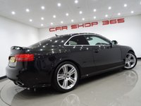 USED 2012 61 AUDI RS5 4.2 V8 FSI (444 BHP) RS5 S TRONIC QUATTRO 2DR + NAV + E/MEMORY/HEATED LEATHERS + CARBON INLAYS + DRIVE SELECT + CRUISE + MULTIMEDIA + R/CAMERA + F-R PARK ASSIST + XENON / LED + PRIVACY + 19