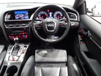 USED 2012 61 AUDI RS5 4.2 V8 FSI (444 BHP) RS5 S TRONIC QUATTRO 2DR + NAV + E/MEMORY/HEATED LEATHERS + CARBON INLAYS + DRIVE SELECT + CRUISE + MULTIMEDIA + R/CAMERA + F-R PARK ASSIST + XENON / LED + PRIVACY + 19