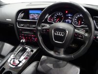 USED 2012 61 AUDI RS5 4.2 V8 FSI (444 BHP) RS5 S TRONIC QUATTRO 2DR + NAV + E/MEMORY/HEATED LEATHERS + CARBON INLAYS + DRIVE SELECT + CRUISE + MULTIMEDIA + R/CAMERA + F-R PARK ASSIST + XENON / LED + PRIVACY + 19