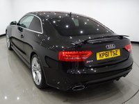 USED 2012 61 AUDI RS5 4.2 V8 FSI (444 BHP) RS5 S TRONIC QUATTRO 2DR + NAV + E/MEMORY/HEATED LEATHERS + CARBON INLAYS + DRIVE SELECT + CRUISE + MULTIMEDIA + R/CAMERA + F-R PARK ASSIST + XENON / LED + PRIVACY + 19