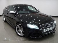 USED 2012 61 AUDI RS5 4.2 V8 FSI (444 BHP) RS5 S TRONIC QUATTRO 2DR + NAV + E/MEMORY/HEATED LEATHERS + CARBON INLAYS + DRIVE SELECT + CRUISE + MULTIMEDIA + R/CAMERA + F-R PARK ASSIST + XENON / LED + PRIVACY + 19
