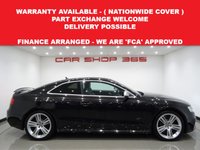USED 2012 61 AUDI RS5 4.2 V8 FSI (444 BHP) RS5 S TRONIC QUATTRO 2DR + NAV + E/MEMORY/HEATED LEATHERS + CARBON INLAYS + DRIVE SELECT + CRUISE + MULTIMEDIA + R/CAMERA + F-R PARK ASSIST + XENON / LED + PRIVACY + 19