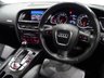 USED 2012 61 AUDI RS5 4.2 V8 FSI (444 BHP) RS5 S TRONIC QUATTRO 2DR + NAV + E/MEMORY/HEATED LEATHERS + CARBON INLAYS + DRIVE SELECT + CRUISE + MULTIMEDIA + R/CAMERA + F-R PARK ASSIST + XENON / LED + PRIVACY + 19