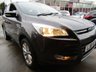 USED 2016 16 FORD KUGA 2.0 TITANIUM TDCI 5d 177 BHP Finished in MAGNETIC GREY METALLIC with contrasting part LEATHER TRIM. This Kuga is a great choice if you like driving. It's one of the most enjoyable, practical and fun family SUV's around. Features include Sat Nav, DAB, Auto Parking, Rear View Camera, B/Tooth and much more. Ford Dealer serviced at 12800 miles, 25726 miles, 39111 miles, 52014 miles, 64998 miles, 73630 miles, 80701 miles, 84333 miles and at 89390 miles on 30/11/2021.
