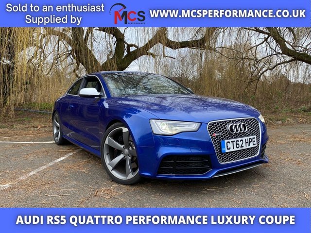 2012 62 AUDI A5 4.2 RS5 FSI QUATTRO 2d 444 BHP 