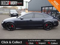 USED 2012 12 AUDI A7 3.0 TDI QUATTRO S LINE 5d 204 BHP FANTASTIC EXAMPLE+MASSIVE FACTORY SPECIFICATION+JUST HAD MAJOR SERVICE