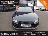 USED 2012 12 AUDI A7 3.0 TDI QUATTRO S LINE 5d 204 BHP FANTASTIC EXAMPLE+MASSIVE FACTORY SPECIFICATION+JUST HAD MAJOR SERVICE