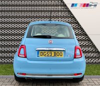 USED 2017 59 FIAT 500 1.2 LOUNGE 3d 69 BHP STUNNING BRIGHT BLUE PAINTWORK!!!!!