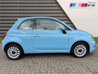USED 2017 59 FIAT 500 1.2 LOUNGE 3d 69 BHP STUNNING BRIGHT BLUE PAINTWORK!!!!!