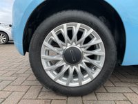 USED 2017 59 FIAT 500 1.2 LOUNGE 3d 69 BHP STUNNING BRIGHT BLUE PAINTWORK!!!!!