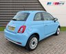 USED 2017 59 FIAT 500 1.2 LOUNGE 3d 69 BHP STUNNING BRIGHT BLUE PAINTWORK!!!!!