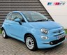 USED 2017 59 FIAT 500 1.2 LOUNGE 3d 69 BHP STUNNING BRIGHT BLUE PAINTWORK!!!!!