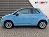 USED 2017 59 FIAT 500 1.2 LOUNGE 3d 69 BHP STUNNING BRIGHT BLUE PAINTWORK!!!!!