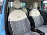 USED 2017 59 FIAT 500 1.2 LOUNGE 3d 69 BHP STUNNING BRIGHT BLUE PAINTWORK!!!!!