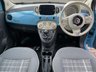 USED 2017 59 FIAT 500 1.2 LOUNGE 3d 69 BHP STUNNING BRIGHT BLUE PAINTWORK!!!!!