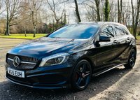 USED 2015 N MERCEDES-BENZ A-CLASS 1.5 A180 CDI AMG NIGHT EDITION AUTO 5d 107 BHP NIGHT EDITION IMMACULATE CONDITION COMMAND HDD NAVIGATION
