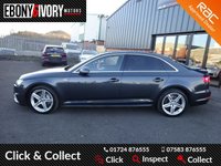 USED 2017 17 AUDI A4 2.0 TDI S LINE 4d 188 BHP FULLY SERVICED+1 YEAR MOT+BREAKDOWN COVER