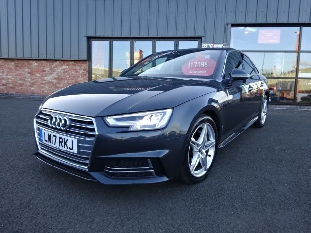 2017 17 Audi A4 2.0 TDI S LINE 4d 188 BHP