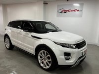 USED 2012 62 LAND ROVER RANGE ROVER EVOQUE 2.2 SD4 DYNAMIC 5d 190 BHP * PRIVACY * CLIMATE * PARKING SENSORS * NAVIGATION * LEATHER * 20 INCH ALLOYS *