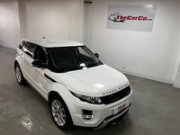 USED 2012 62 LAND ROVER RANGE ROVER EVOQUE 2.2 SD4 DYNAMIC 5d 190 BHP * PRIVACY * CLIMATE * PARKING SENSORS * NAVIGATION * LEATHER * 20 INCH ALLOYS *